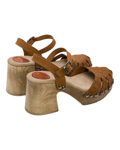 SANDALIAS DE MUJER PORRONET 3079  EN CUERO