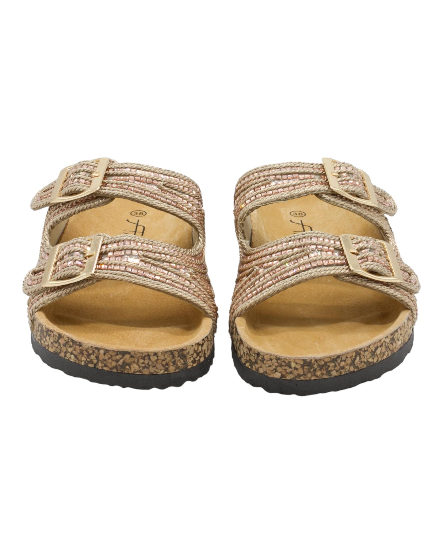 SANDALIAS DE MUJER STAY 19-2006 EN ORO