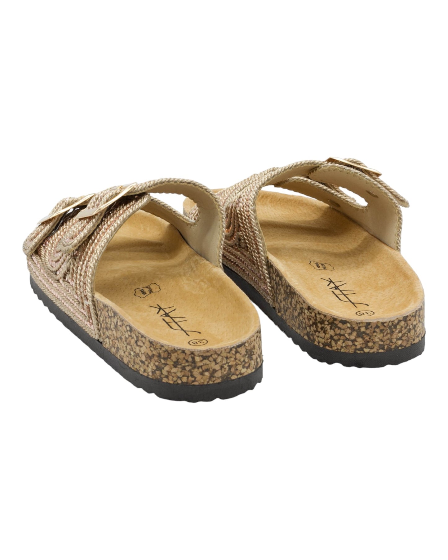 SANDALIAS DE MUJER STAY 19-2006 EN ORO