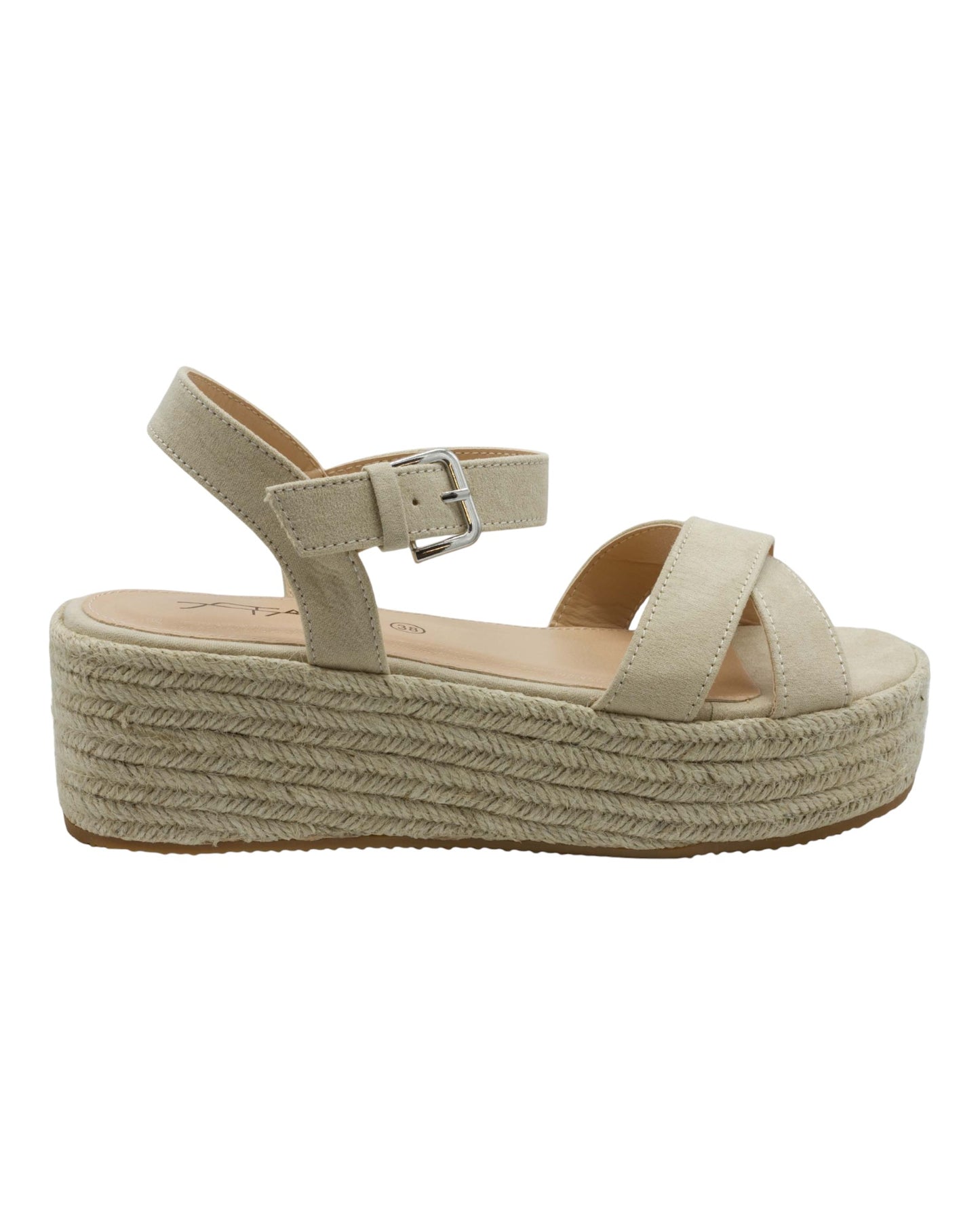 SANDALIAS DE MUJER STAY 65-689 EN BEIGE