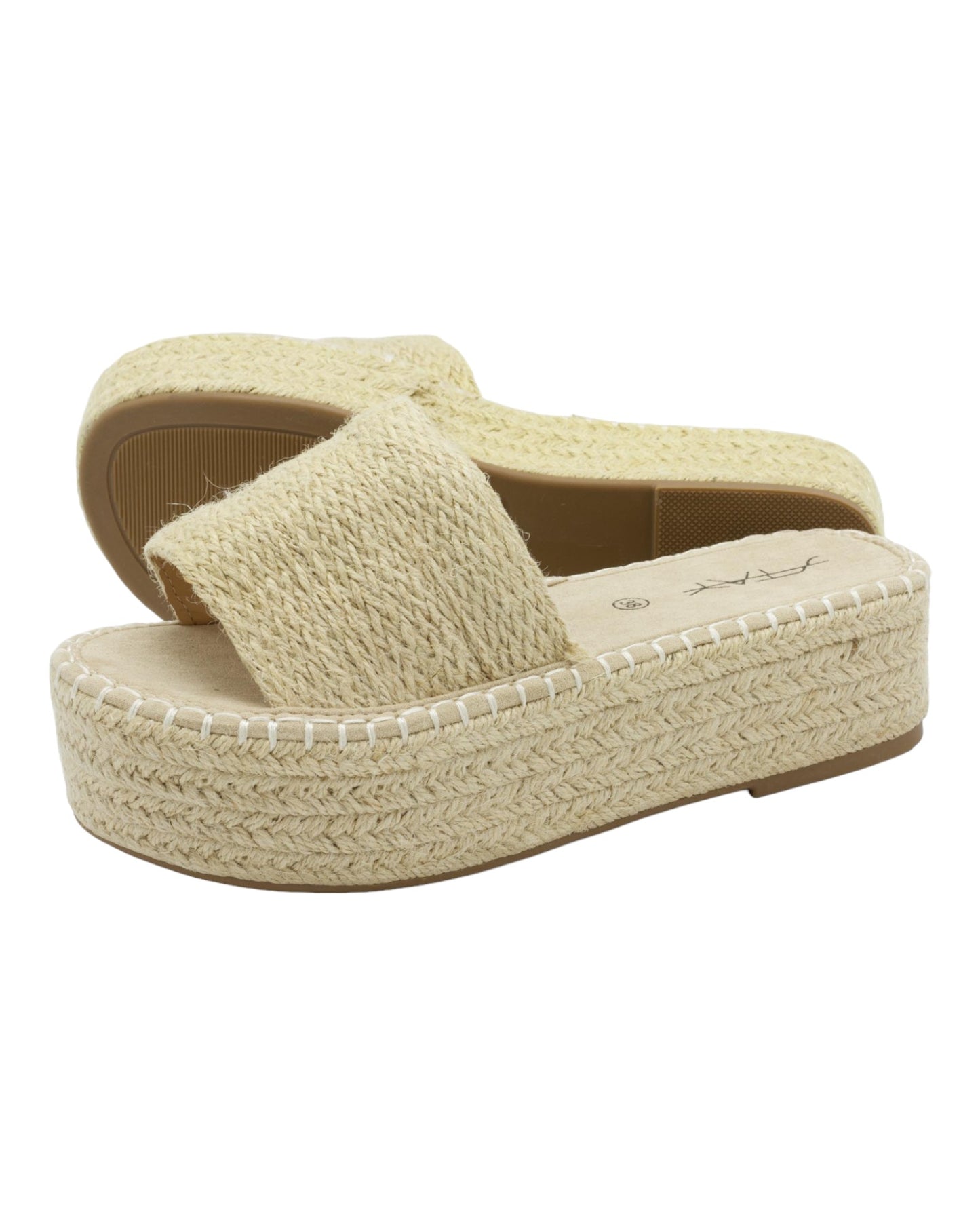 SANDALIAS DE MUJER STAY 17-466 EN  BEIGE
