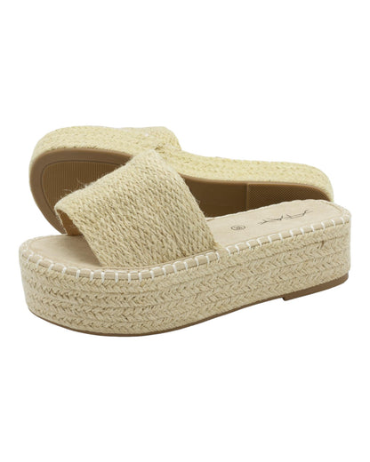 SANDALIAS DE MUJER STAY 17-466 EN  BEIGE
