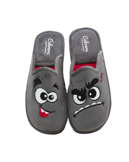 ZAPATILLAS DE ESTAR POR CASA DE HOMBRE CABRERA 2905 EN GRIS