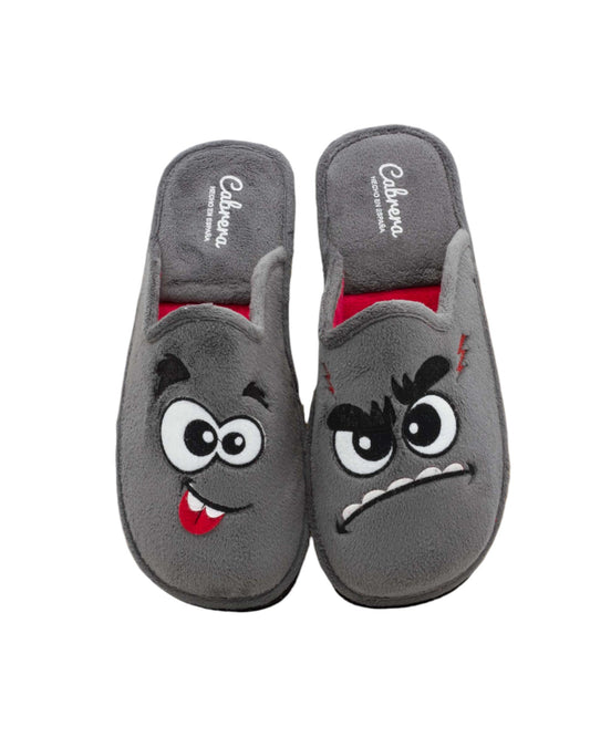 ZAPATILLAS DE ESTAR POR CASA DE HOMBRE CABRERA 2905 EN GRIS