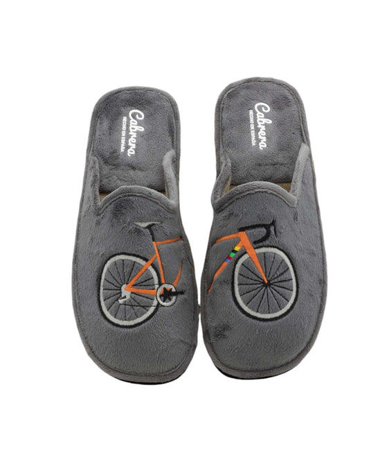 ZAPATILLAS DE ESTAR POR CASA DE HOMBRE CABRERA 2908 EN GRIS