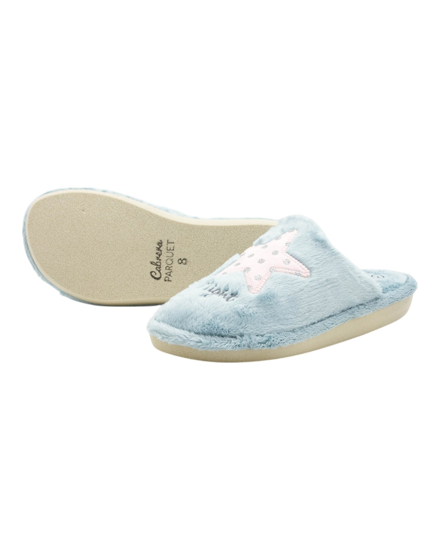 ZAPATILLAS DE ESTAR POR CASA DE MUJER CABRERA 2445 EN AZUL