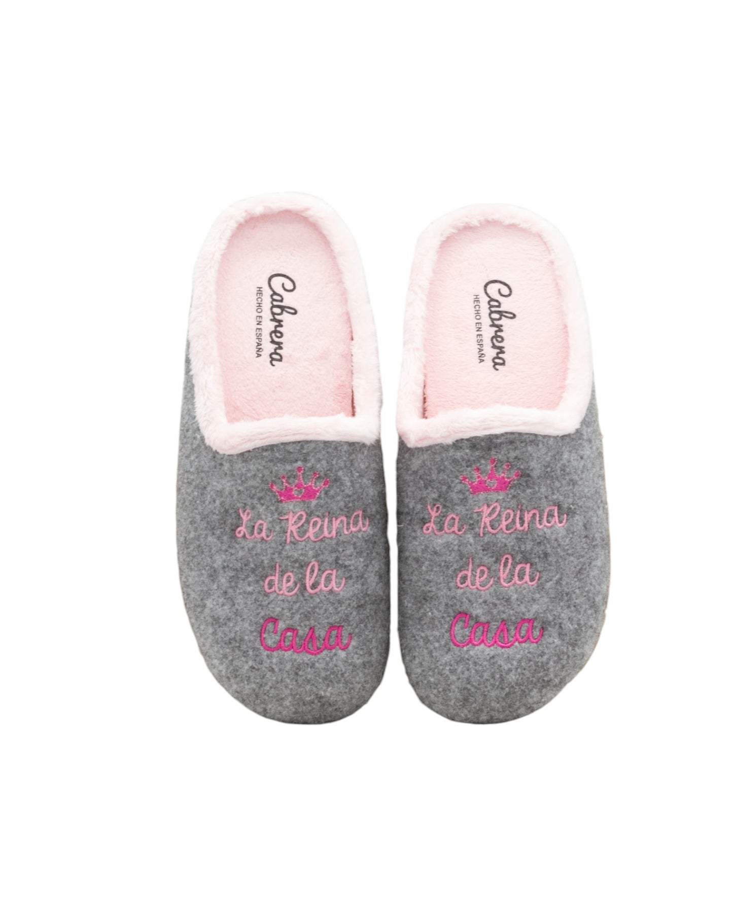 ZAPATILLAS DE ESTAR POR CASA DE MUJER CABRERA 3029 EN GRIS