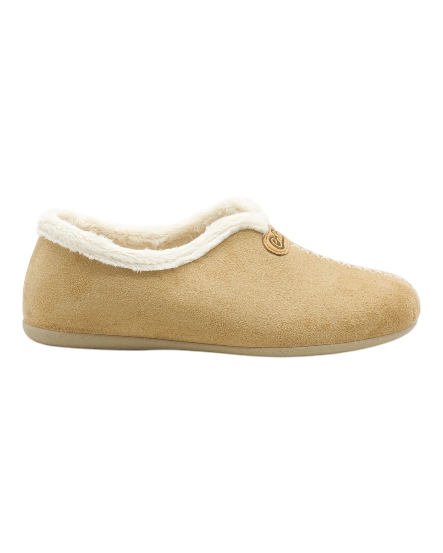 ZAPATILLAS DE ESTAR POR CASA DE MUJER CABRERA 3002 EN CAMEL