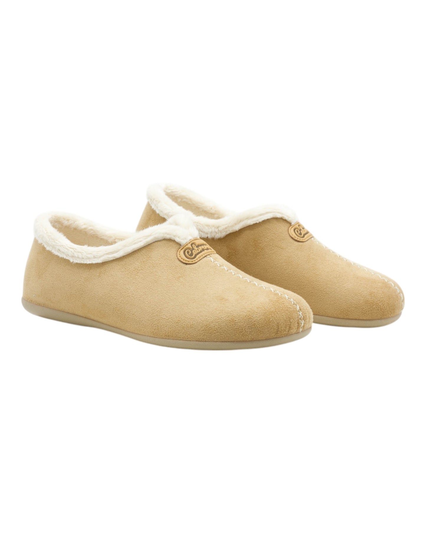 ZAPATILLAS DE ESTAR POR CASA DE MUJER CABRERA 3002 EN CAMEL