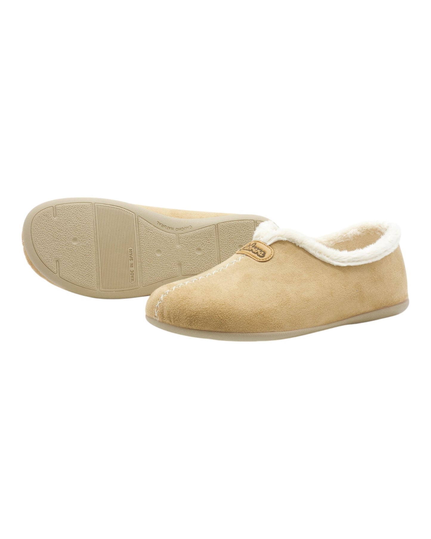 ZAPATILLAS DE ESTAR POR CASA DE MUJER CABRERA 3002 EN CAMEL