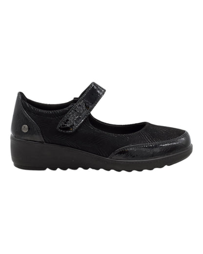 MANOLETINAS DE MUJER AMARPIES ATL27024 EN NEGRO