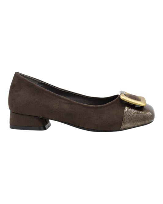 MANOLETINAS DE MUJER AMARPIES ABZ27069 EN TAUPE