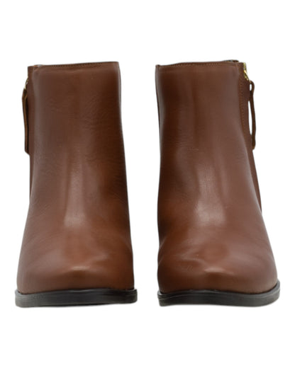 BOTINES DE MUJER PASTOR 9054 EN CUERO