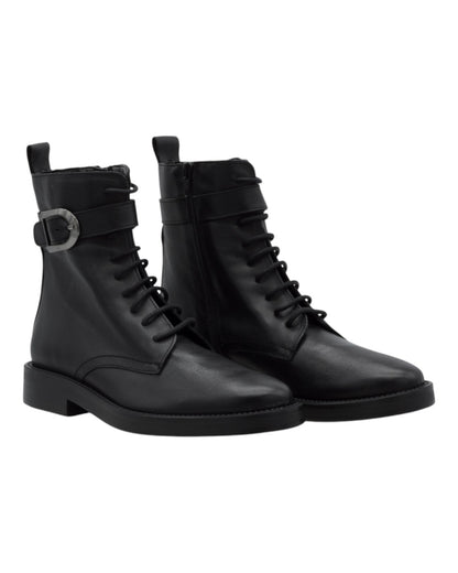 BOTINES DE MUJER PASTOR 9007 EN NEGRO