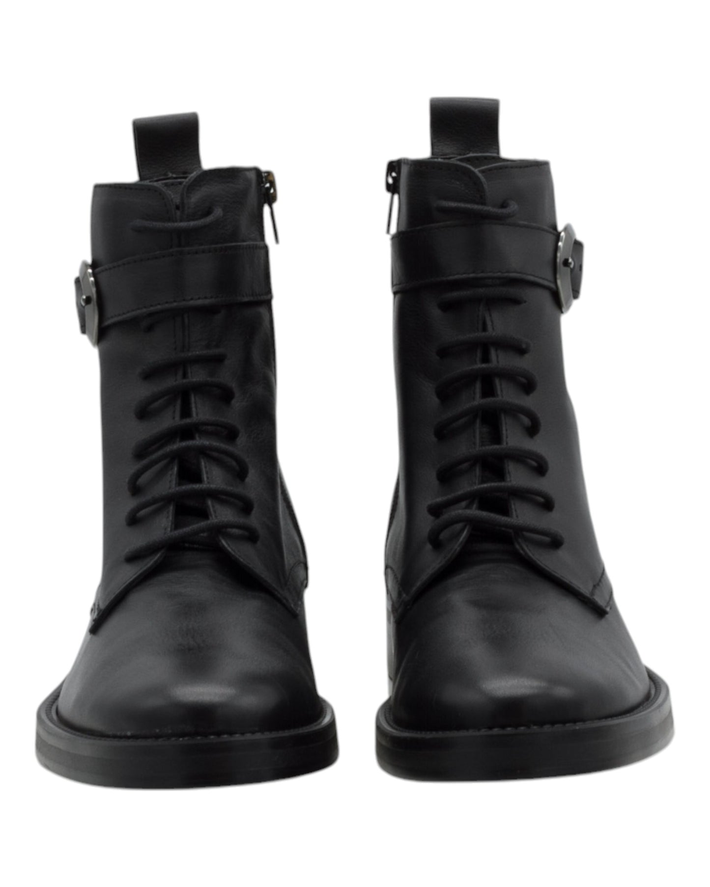 BOTINES DE MUJER PASTOR 9007 EN NEGRO