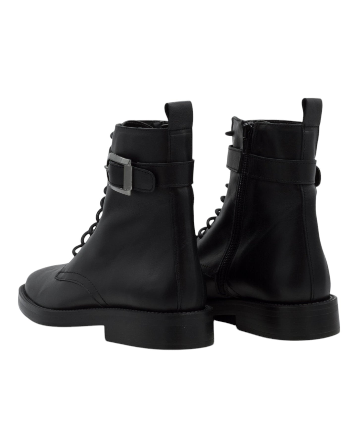 BOTINES DE MUJER PASTOR 9007 EN NEGRO