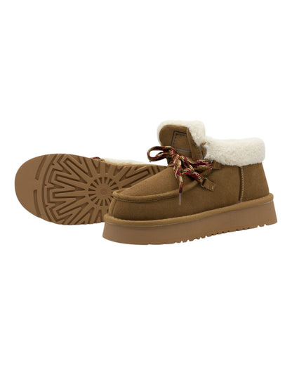 BOTINES DE MUJER PASTOR 62-2190 EN CAMEL