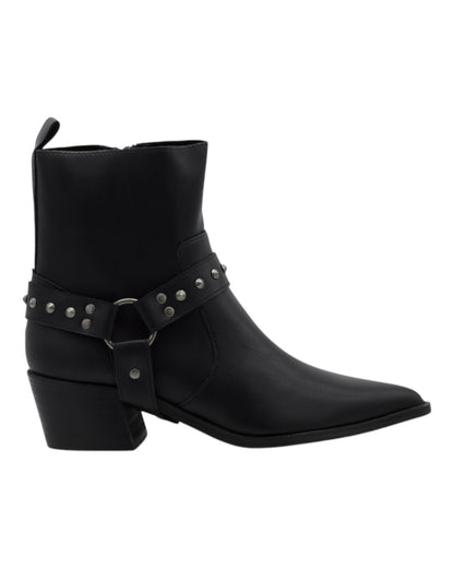 BOTINES DE MUJER PASTOR M4730 EN NEGRO