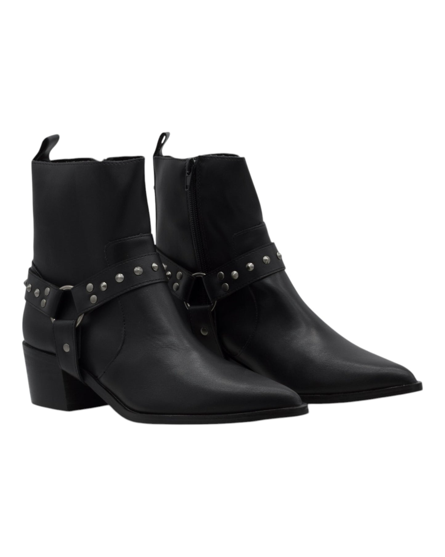 BOTINES DE MUJER PASTOR M4730 EN NEGRO