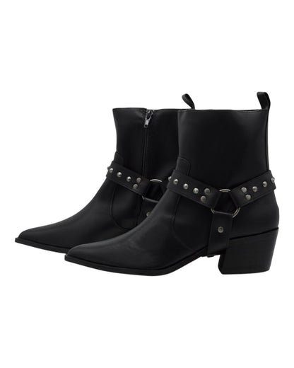 BOTINES DE MUJER PASTOR M4730 EN NEGRO