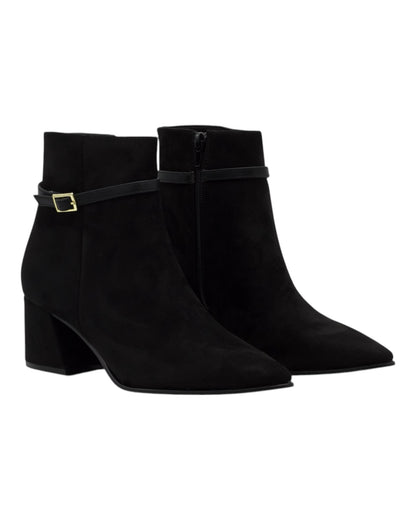 BOTINES DE MUJER PASTOR M4900 EN NEGRO