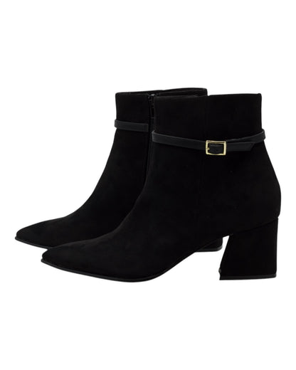 BOTINES DE MUJER PASTOR M4900 EN NEGRO