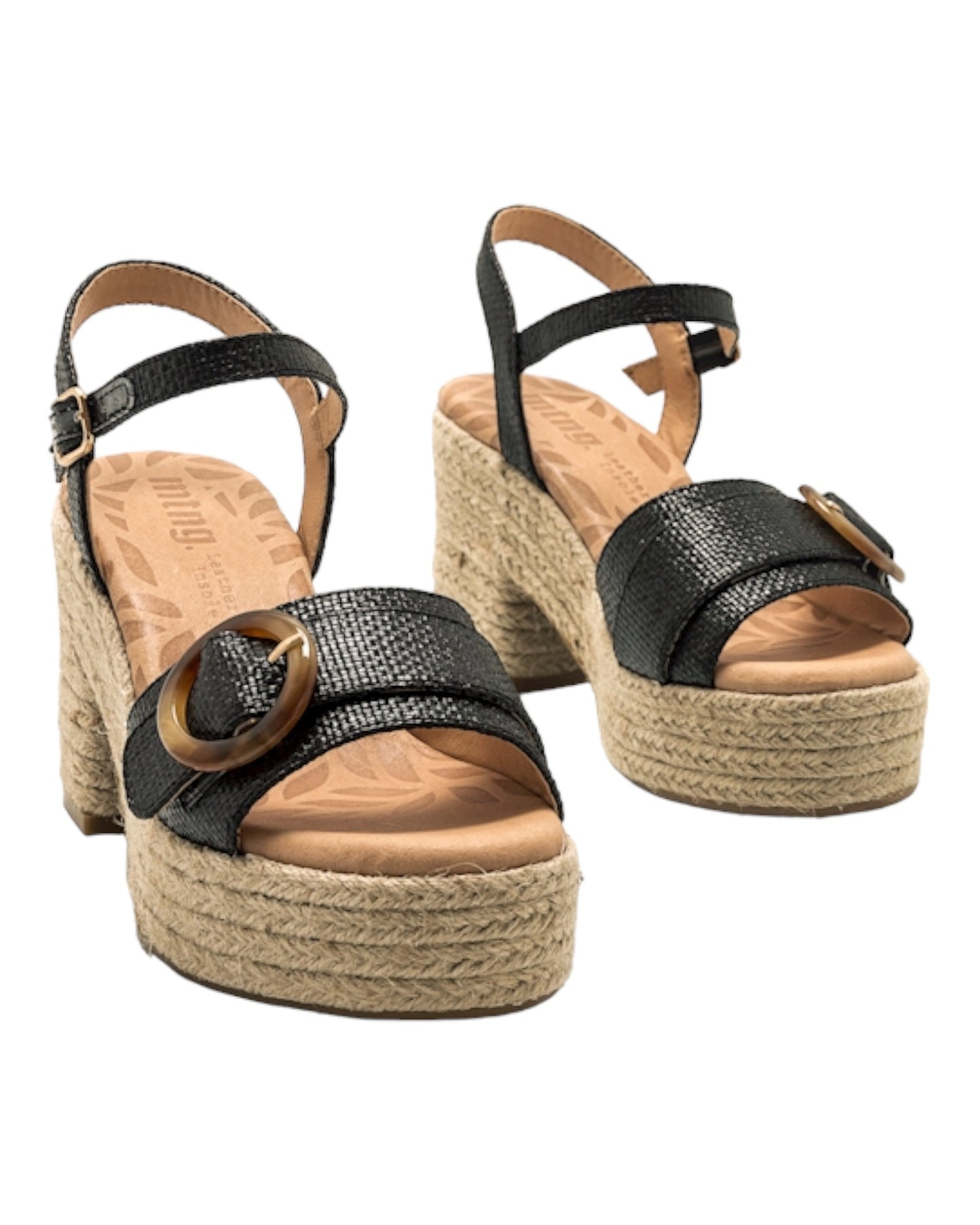 SANDALIAS DE MUJER MUSTANG 59607 EN NEGRO