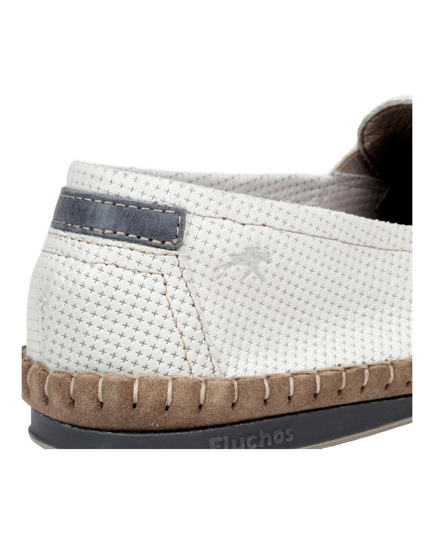 ZAPATOS DE HOMBRE FLUCHOS 8674 EN BLANCO