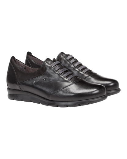 ZAPATOS DE MUJER FLUCHOS  F0354 EN NEGRO