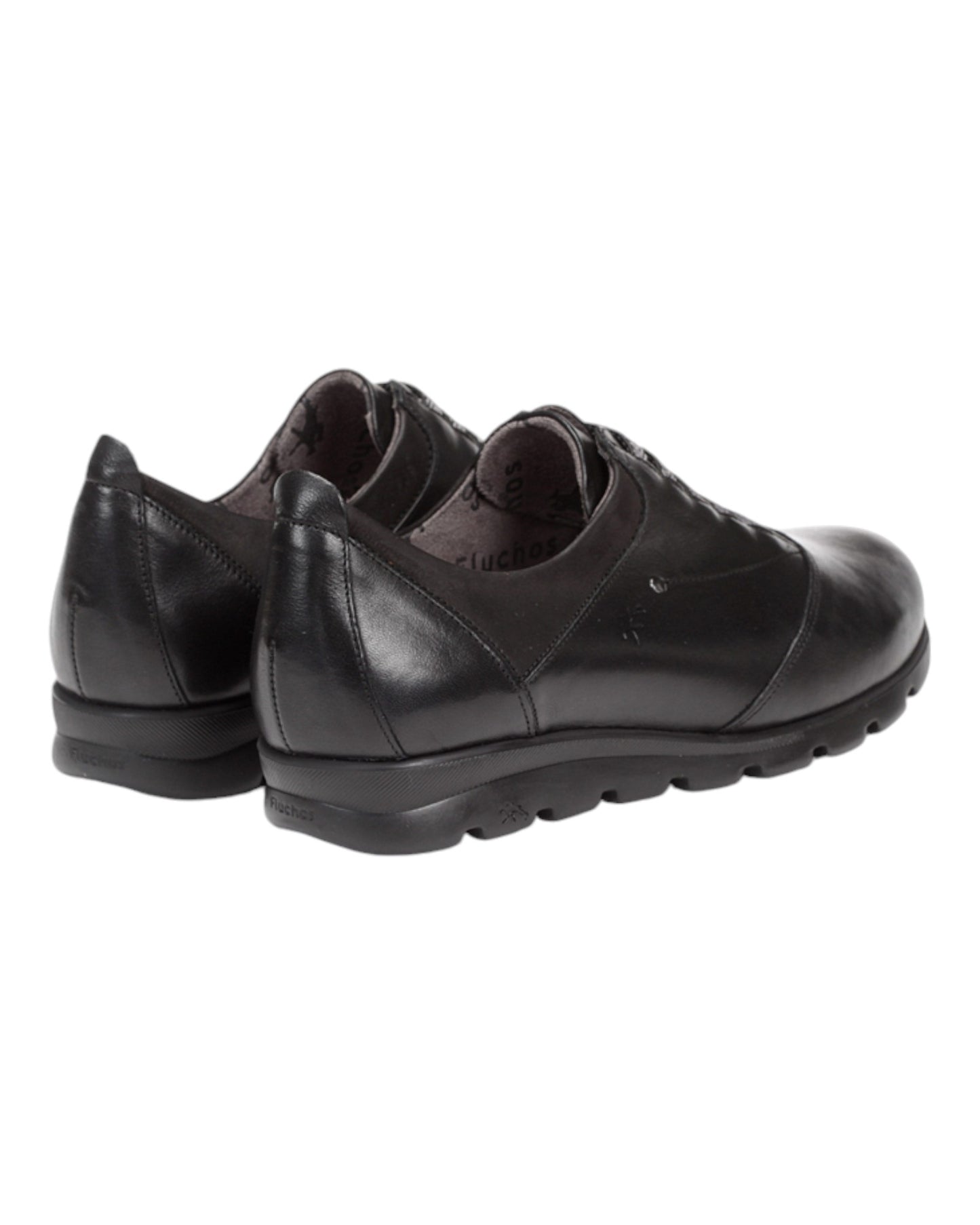 ZAPATOS DE MUJER FLUCHOS  F0354 EN NEGRO