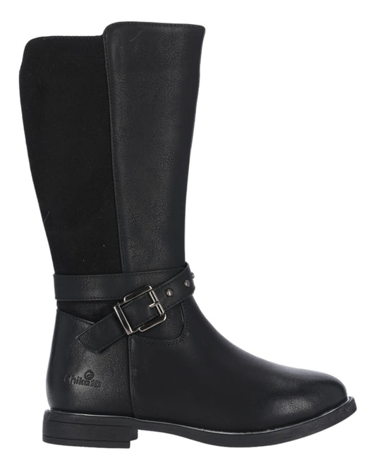 BOTAS DE NIÑA CHIKA10 KIDS CARISA 22 EN NEGRO