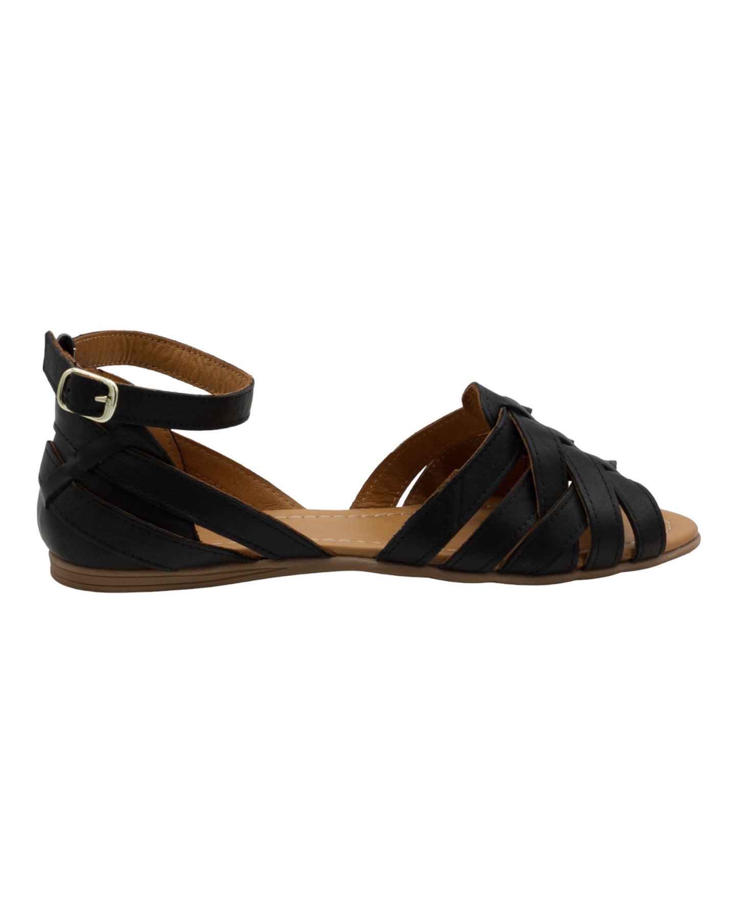 SANDALIAS DE MUJER TOP3 SR24495 EN NEGRO