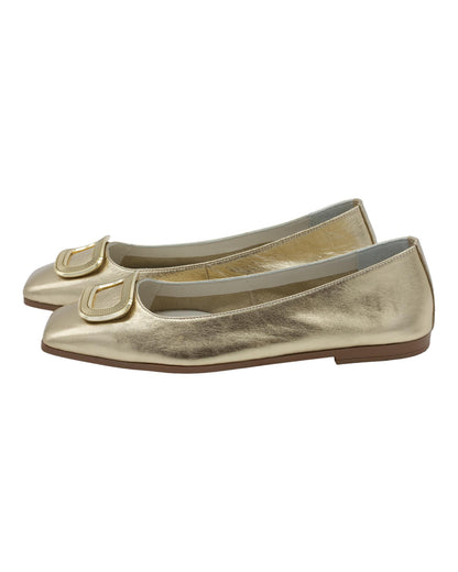 ZAPATOS DE MUJER TOP3 24387 EN ORO