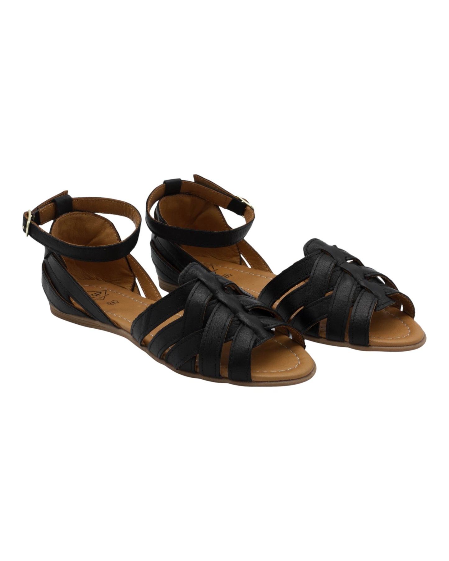 SANDALIAS DE MUJER TOP3 SR24495 EN NEGRO