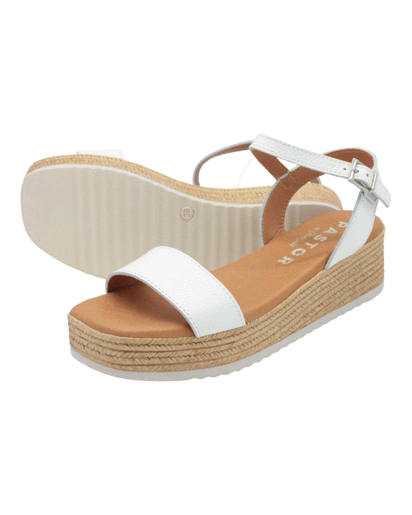 SANDALIAS DE MUJER OH MY SANDALS 5437 EN BLANCO
