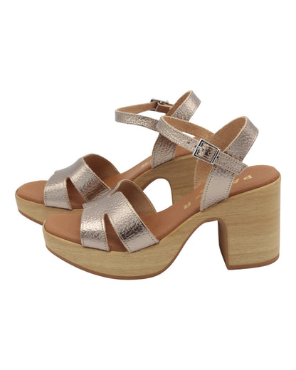 SANDALIAS DE MUJER OH MY SANDALS 5390 EN BRONCE