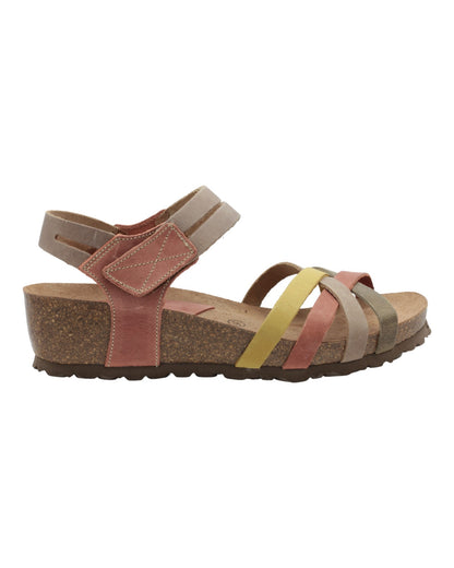 SANDALIAS DE MUJER INTER-BIOS 5338 MULTICOLOR