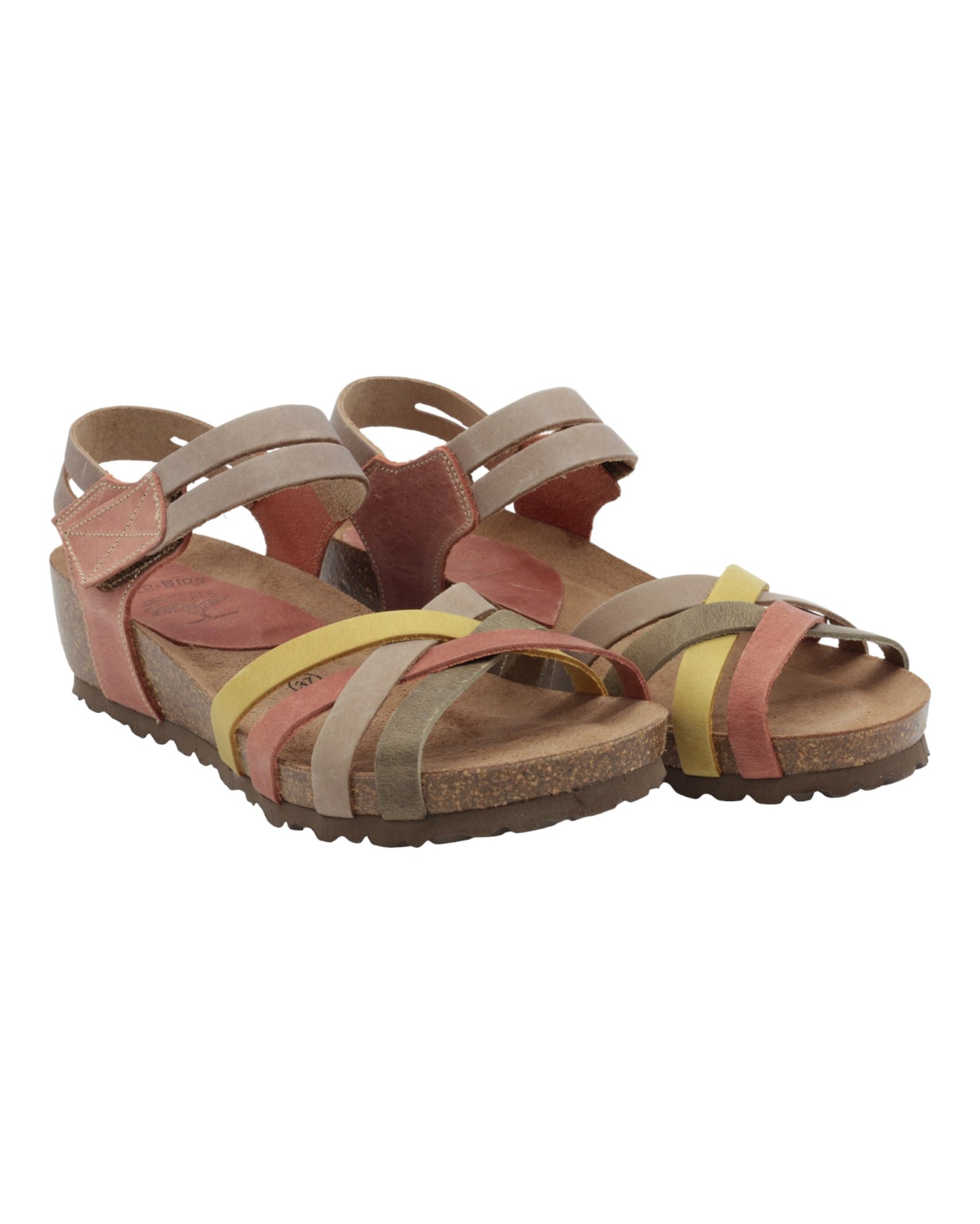 SANDALIAS DE MUJER INTER-BIOS 5338 MULTICOLOR