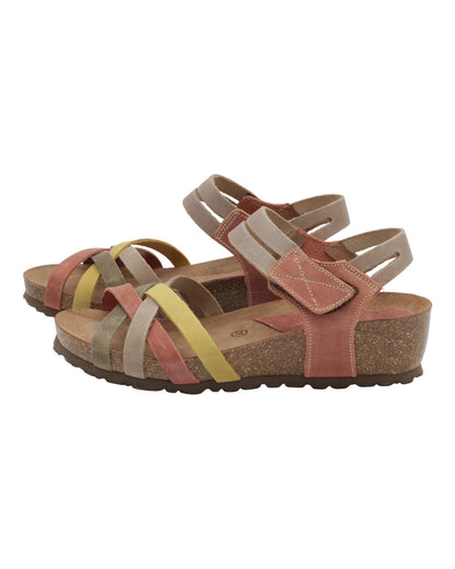 SANDALIAS DE MUJER INTER-BIOS 5338 MULTICOLOR