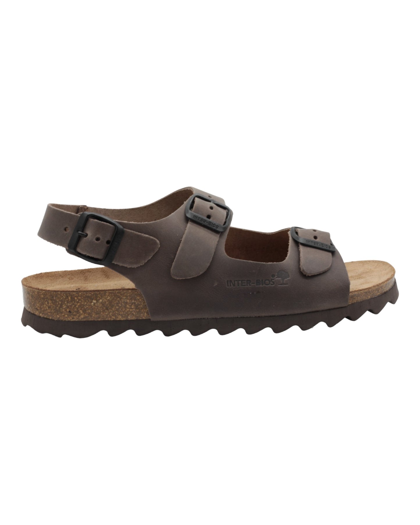 SANDALIAS DE HOMBRE INTER-BIOS 9567-SM EN TAUPE