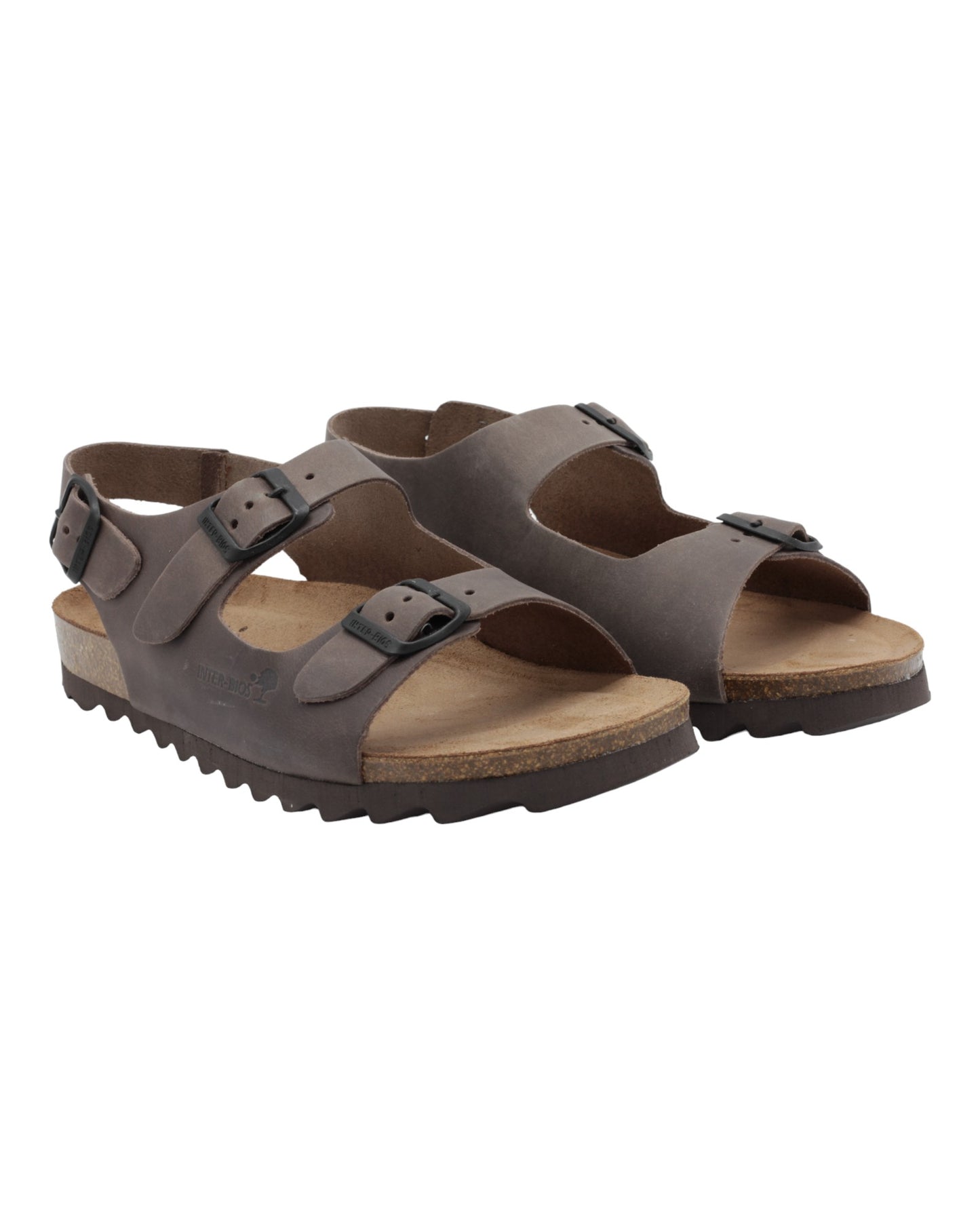 SANDALIAS DE HOMBRE INTER-BIOS 9567-SM EN TAUPE