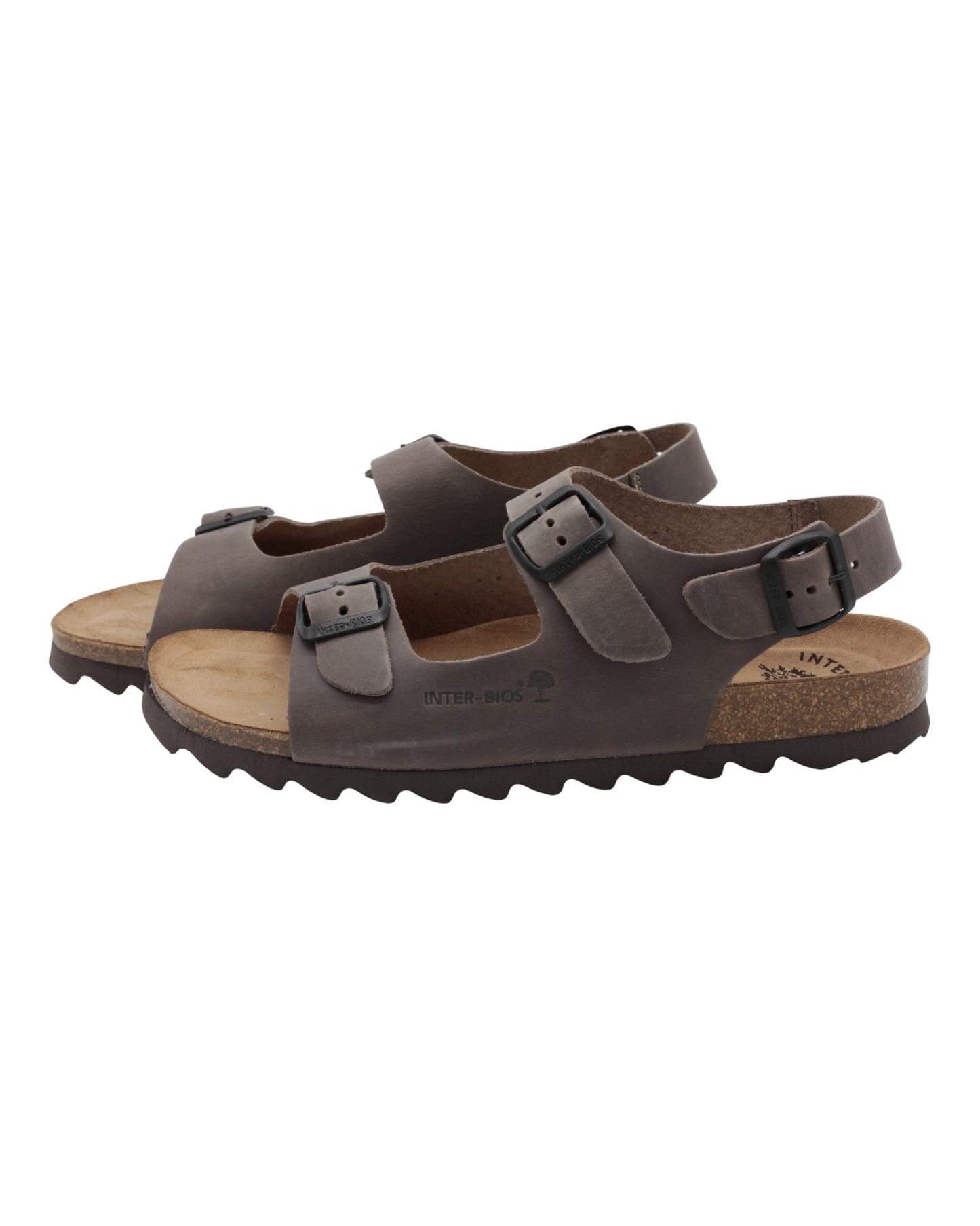 SANDALIAS DE HOMBRE INTER-BIOS 9567-SM EN TAUPE