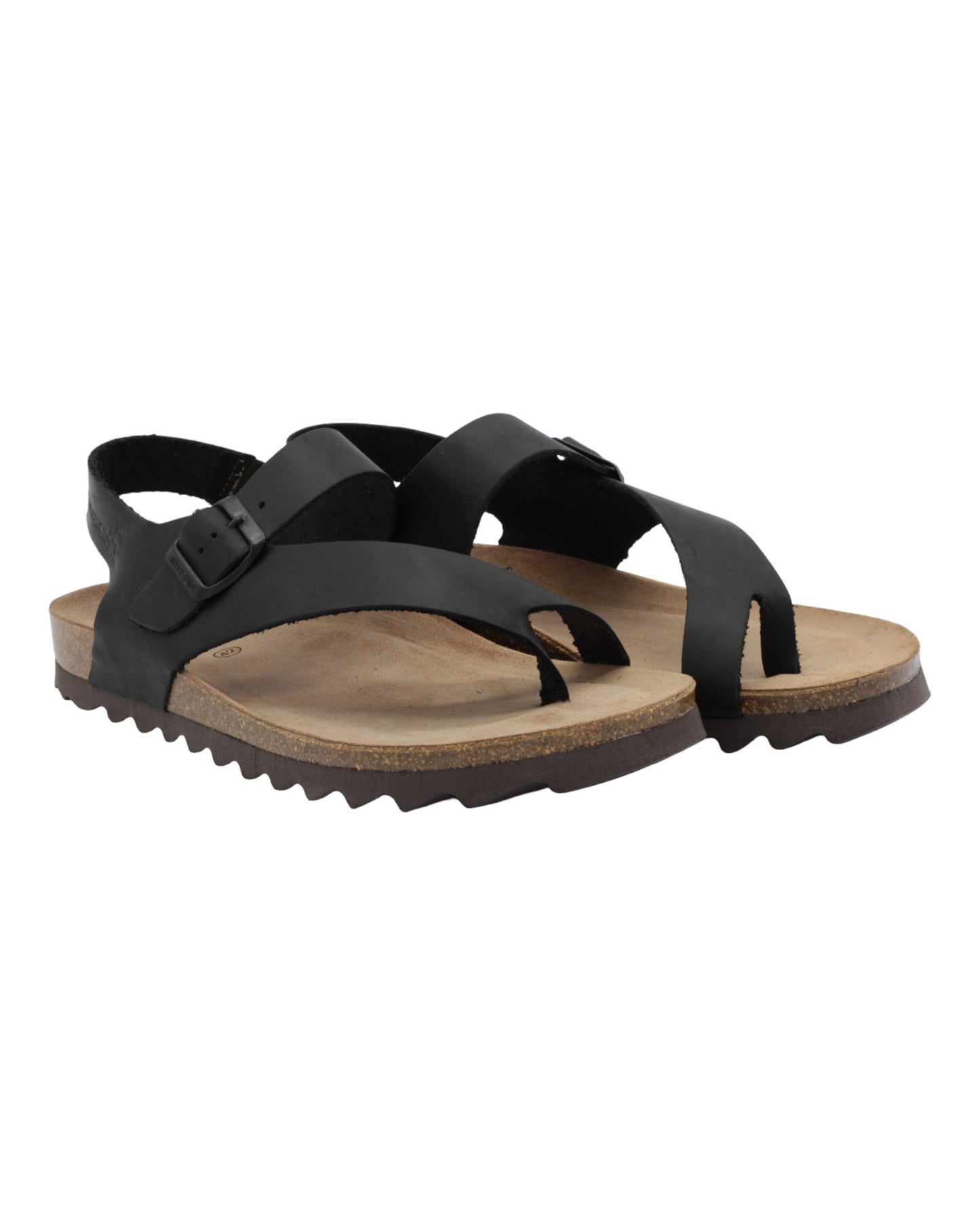 SANDALIAS DE HOMBRE INTER-BIOS 9512-SM EN NEGRO
