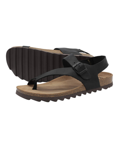 SANDALIAS DE HOMBRE INTER-BIOS 9512-SM EN NEGRO
