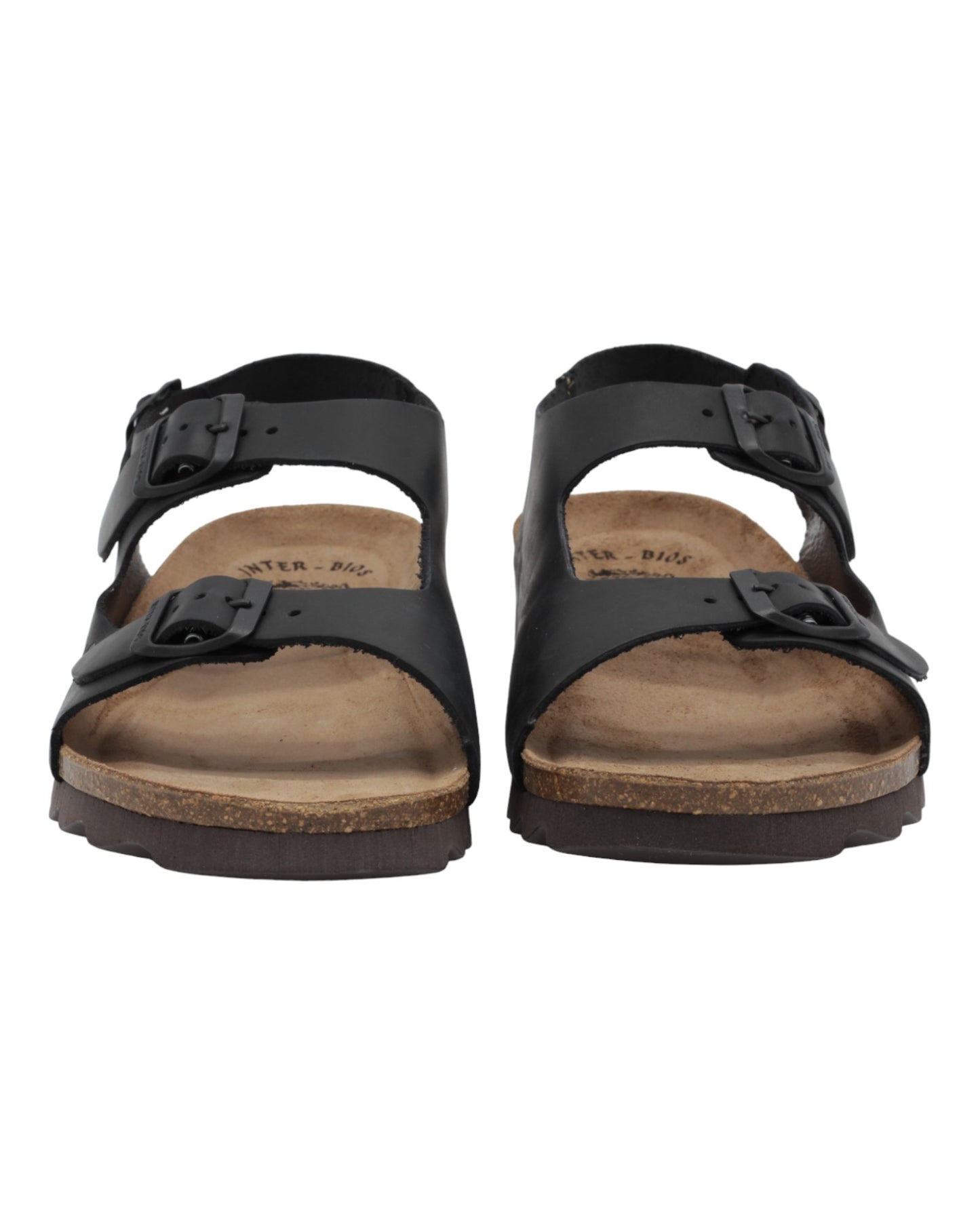 SANDALIAS DE HOMBRE INTER-BIOS 9567-SM EN NEGRO