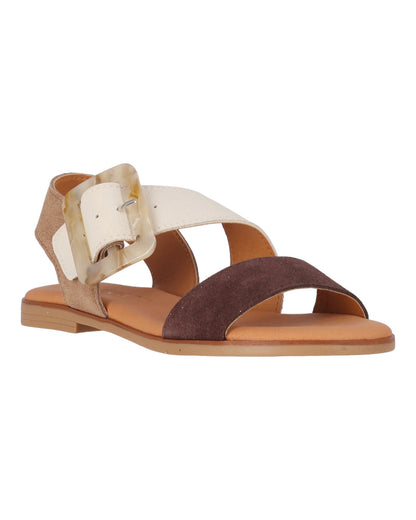 SANDALIAS DE MUJER CHIKA10 NAIRA 20 EN MULTI-MARRON