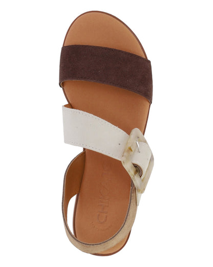 SANDALIAS DE MUJER CHIKA10 NAIRA 20 EN MULTI-MARRON