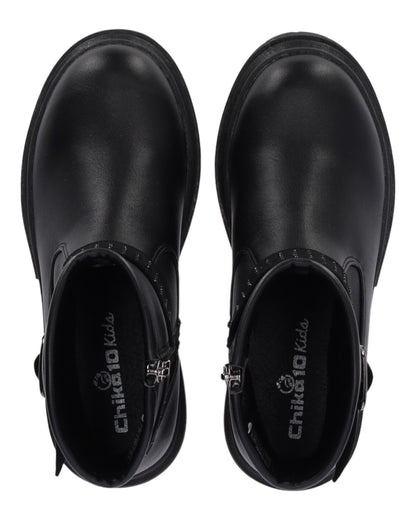 BOTINES DE NIÑA CHIKA10 KIDS NANI 03 EN NEGRO