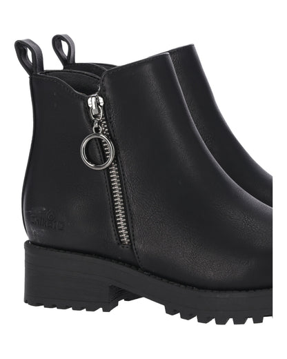 BOTINES DE NIÑA CHIKA10 KIDS NEW PONY 19 EN NEGRO