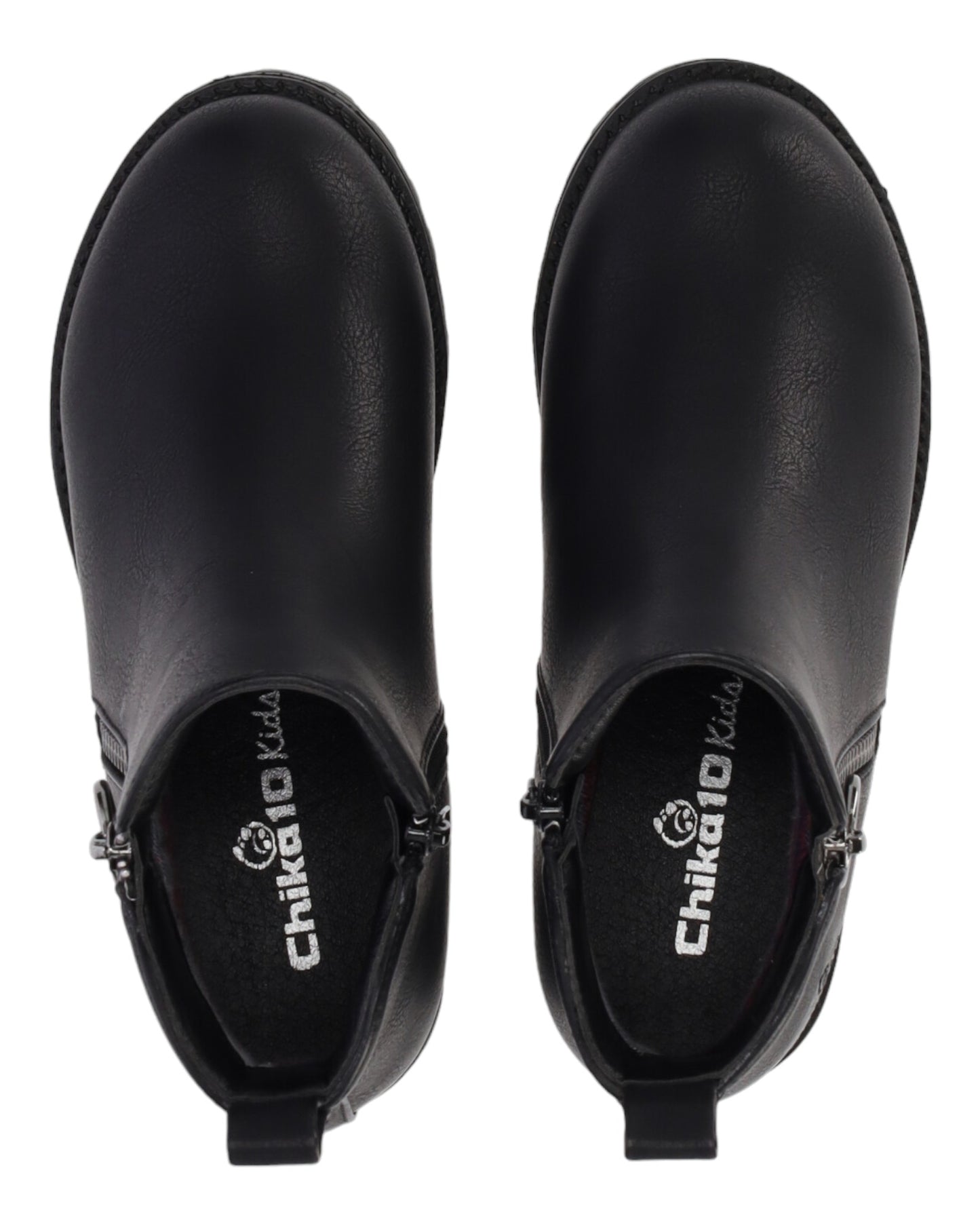 BOTINES DE NIÑA CHIKA10 KIDS NEW PONY 19 EN NEGRO